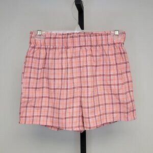 ROMWE  Check High Waist Shorts